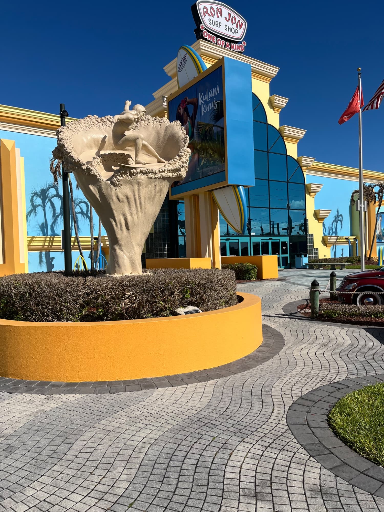 A local Space Coast service-area view